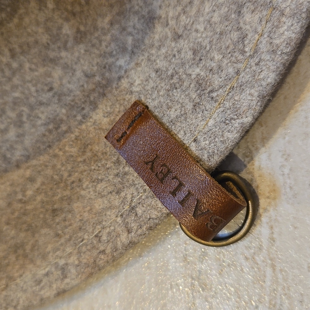 Bailey Outdoors Stylish 100% Wool EDC Fedora - Picture 2 of 10